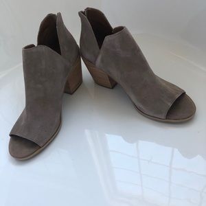 New Peep Toe Ankle Boot Shoes